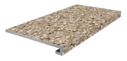 KM6060G0041RGCF Ступень фронтальная клееная Бричиола бежевый матовый обрезной 33x60x0,9 KM6060G0041RGCF Ступень фронтальная клееная Бричиола бежевый матовый обрезной 33x60x0,9