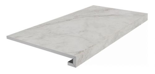 KM6060G0321RGCF Ступень фронтальная клееная Тубкаль белый матовый обрезной 33x60x0,9 KM6060G0321RGCF Ступень фронтальная клееная Тубкаль белый матовый обрезной 33x60x0,9