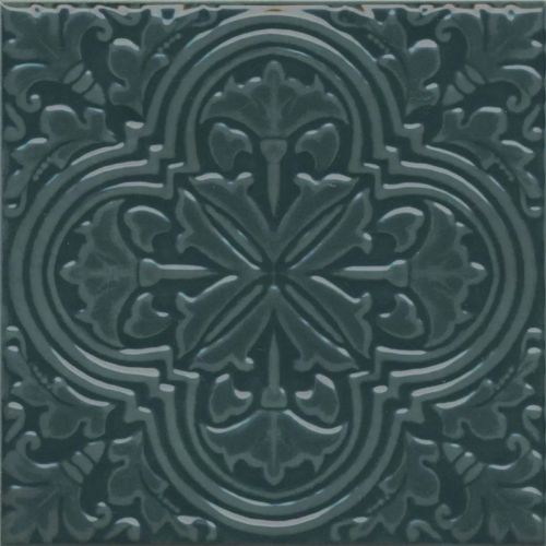 KMD3STA003BN Фес зелёный тёмный глянцевый 15x15x0,77 декор KMD3STA003BN Фес зелёный тёмный глянцевый 15x15x0,77 декор
