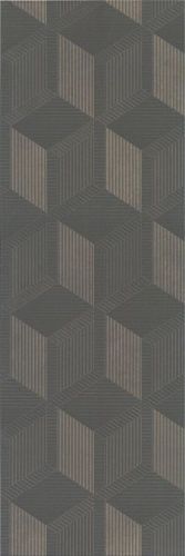 Плитка Морандо серый темный обрезной 25x75