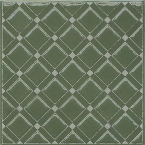KMD3STA015GN Бахия 1 зелёный глянцевый 9,8x9,8x0,7 декор KMD3STA015GN Бахия 1 зелёный глянцевый 9,8x9,8x0,7 декор