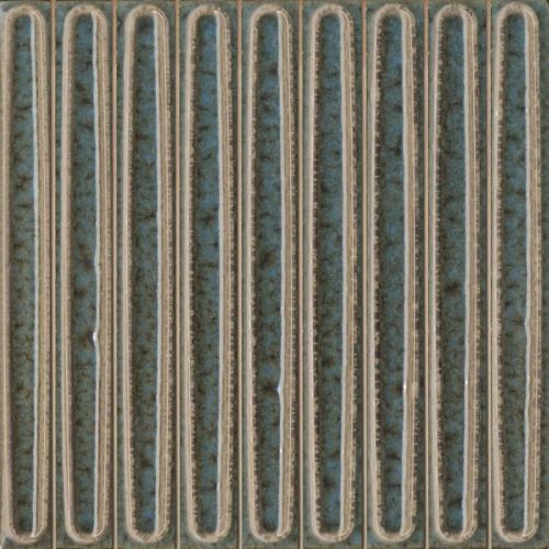 KMD2SOB002BN чипсет Далия бирюзовый тёмный глянцевый 20x20x0,95 декор