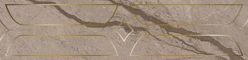 KMB3STA010BR Ифран бежевый светлый глянцевый обрезной 60x14,5x0,9 бордюр