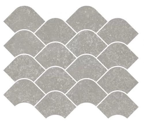 KMD2HID002BR Касабланка наборный серый матовый обрезной 30x25x0,9 декор