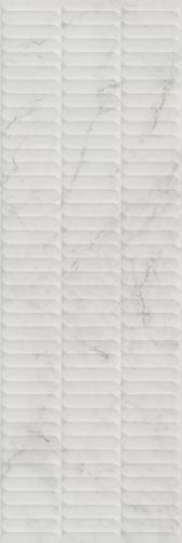 KM3090B0160R Тубкаль белый глянцевый структура обрезной 30x89,5x1,05 керамическая плитка