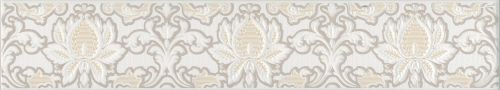 Бордюр Кастильони белый 7,2x40