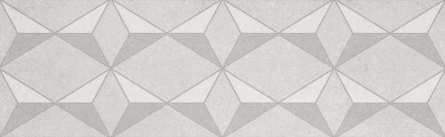 Бордюр Корредо серый светлый матовый 7,7x25