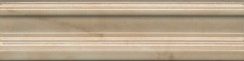Бордюр Стеллине багет бежевый 5x20