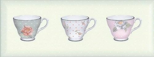 STG/C274/15033 Веджвуд Чашки зеленый грань декор