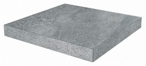 Ступень угловая клееная Про Матрикс серый темный 33x33x0,9