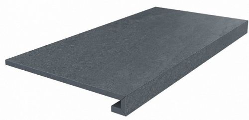 Ступень клееная Про Матрикс антрацит обрезной 33x60x0,9