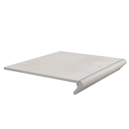 Ступень фронтальная Корредо серый светлый матовый 40,2x34x0,8