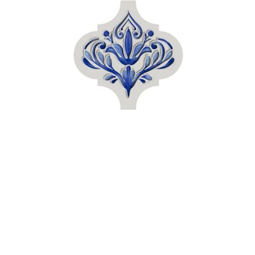 Декор Арабески Майолика 3, 6,5x6,5x0,7